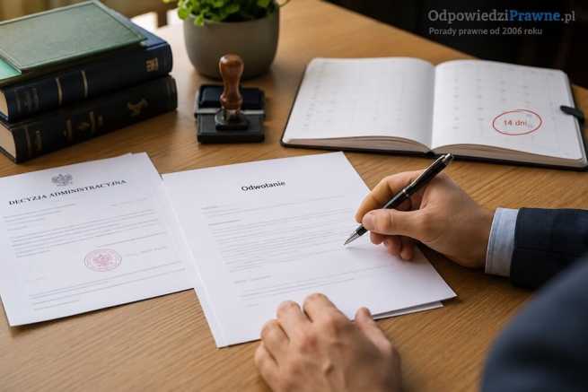 Odwołanie od decyzji administracyjnej – termin, forma i argumenty