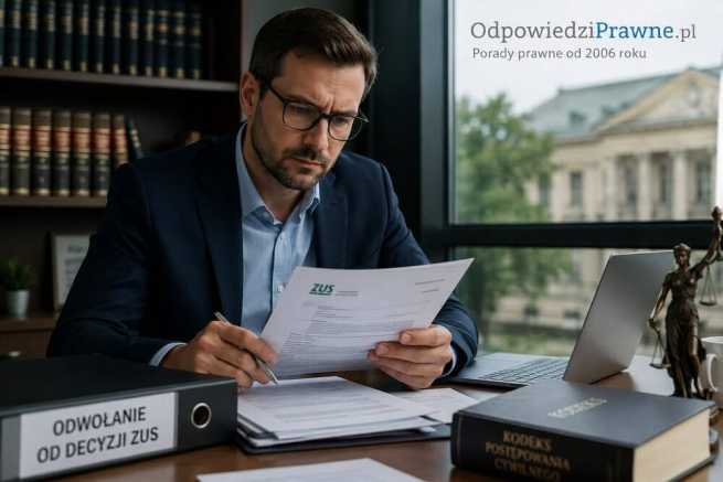 Odwołanie od decyzji ZUS: termin, właściwy sąd i argumenty
